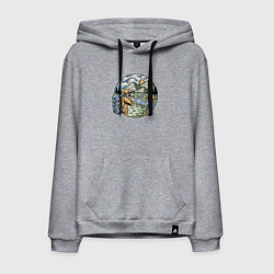 Мужская толстовка-худи Фото пейзаж