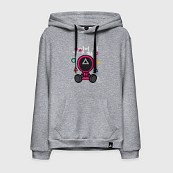 Мужская толстовка-худи Squid game boy