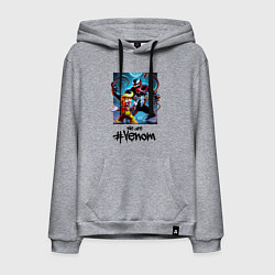 Мужская толстовка-худи Donald Trump and Venom - meme