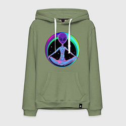 Мужская толстовка-худи Alien Peace