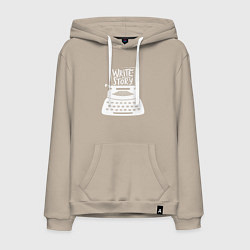 Мужская толстовка-худи Напиши историю