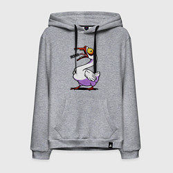 Мужская толстовка-худи Гусь - кряк