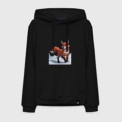 Мужская толстовка-худи Лисица-сестрица