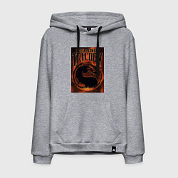 Мужская толстовка-худи Mortal kombat trilogy