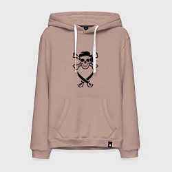 Мужская толстовка-худи Пара пиратов мужчина