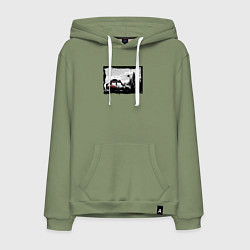 Мужская толстовка-худи Дикая страна