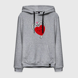 Мужская толстовка-худи Love hands