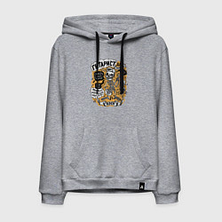 Мужская толстовка-худи Рокабильный скелет играет на гитаре