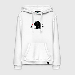 Мужская толстовка-худи Девушка и помада