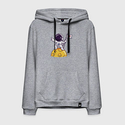 Мужская толстовка-худи Вперёд в космос