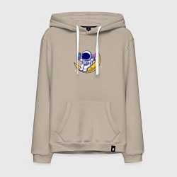 Мужская толстовка-худи Космическое мороженое