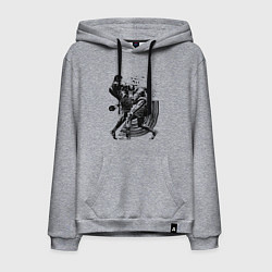 Мужская толстовка-худи Кикбоксинг