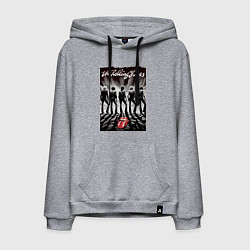 Мужская толстовка-худи Молодые Роллинги со спины - восход солнца