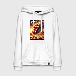 Мужская толстовка-худи Logo of the Rollings Stones