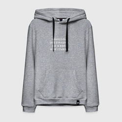 Мужская толстовка-худи Алкоголь это страшно