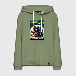 Мужская толстовка-худи Волки Роллинг Стоунз - фантазия