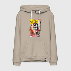 Мужская толстовка-худи Taz mania - тасманский дьявол