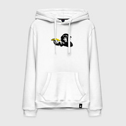 Мужская толстовка-худи Мартышка с бананом