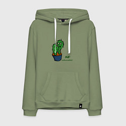 Мужская толстовка-худи Говорящие кактусы