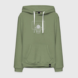 Мужская толстовка-худи Баскетбольный щит