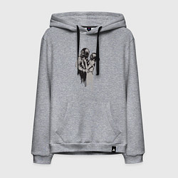 Мужская толстовка-худи Подводная любовь