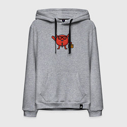 Мужская толстовка-худи Офисный дьяволёнок