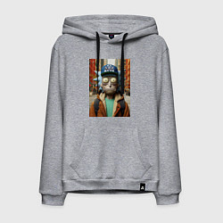 Мужская толстовка-худи Рик Санчес в Нью-Йорке - нейроарт