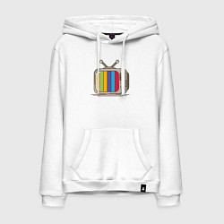 Мужская толстовка-худи Retro television