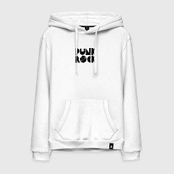 Мужская толстовка-худи Punk Rock in black