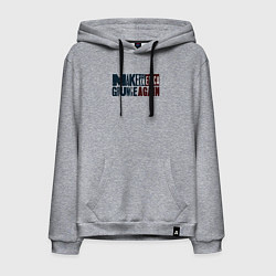 Мужская толстовка-худи Сделаем Америку гранжевой снова