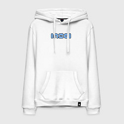 Мужская толстовка-худи Inzoi синий логотип