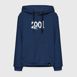 Мужская толстовка-худи Белый 2001