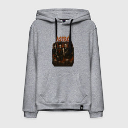 Мужская толстовка-худи Astro в стиле хэви метал