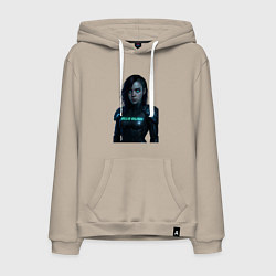 Мужская толстовка-худи Билли Айлиш в космическом костюме