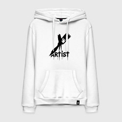 Мужская толстовка-худи Художник с кистью