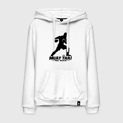 Мужская толстовка-худи Муай Тай сила и мощь тайского бокса