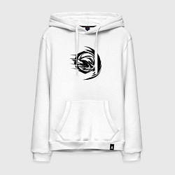 Мужская толстовка-худи Волейбольный мяч вихревой удар