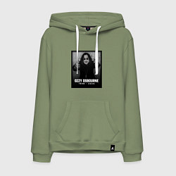 Мужская толстовка-худи Оззи Осборн память