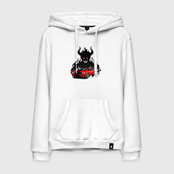 Мужская толстовка-худи Dodge - Demon SRT