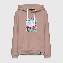 Мужская толстовка-худи Счастливого Нового года