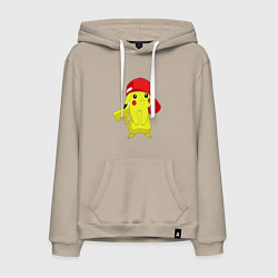 Мужская толстовка-худи Пикачу