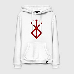 Мужская толстовка-худи Берсерк. Клеймо