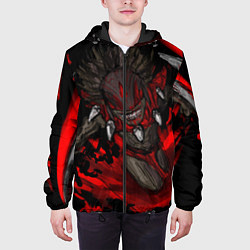 Куртка с капюшоном мужская Bloodseeker Rage, цвет: 3D-черный — фото 2