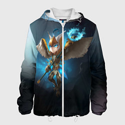 Куртка с капюшоном мужская Skywrath Mage: Wings, цвет: 3D-белый