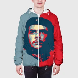 Куртка с капюшоном мужская Che Guevara, цвет: 3D-белый — фото 2
