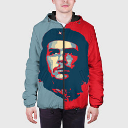 Куртка с капюшоном мужская Che Guevara, цвет: 3D-черный — фото 2