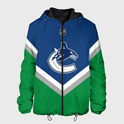 Куртка с капюшоном мужская NHL: Vancouver Canucks, цвет: 3D-черный