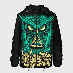 Куртка с капюшоном мужская Bring Me The Horizon: Owl, цвет: 3D-черный