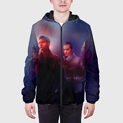 Куртка с капюшоном мужская Teen Wolves, цвет: 3D-черный — фото 2