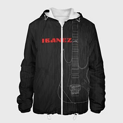 Куртка с капюшоном мужская Ibanez, цвет: 3D-белый